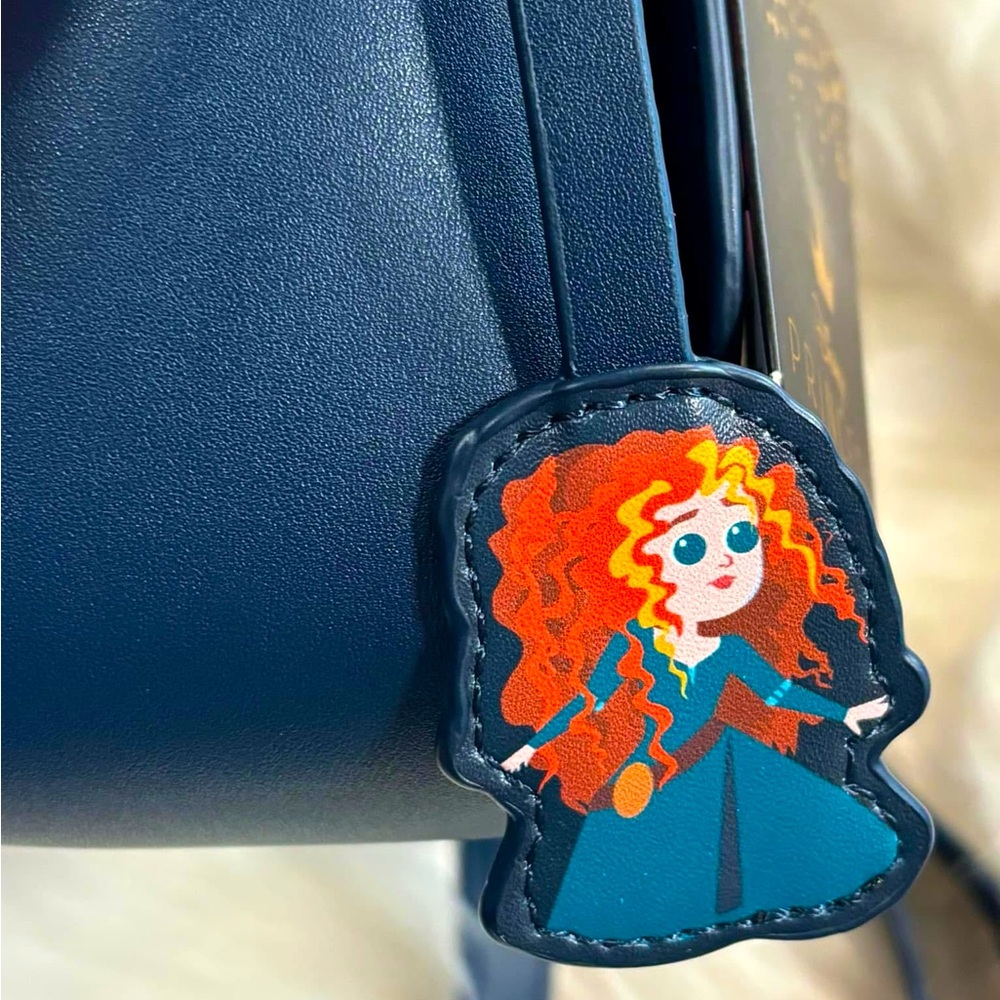 Loungefly Disney Pixar Brave Princess Merida Castle Crossbody Shoulder B… - Picture 7 of 14